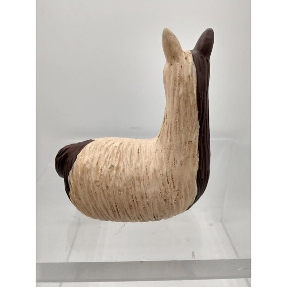 Handcrafted Peruvian Nativity Scene Inside Llama Figurine - Picture 3 of 6